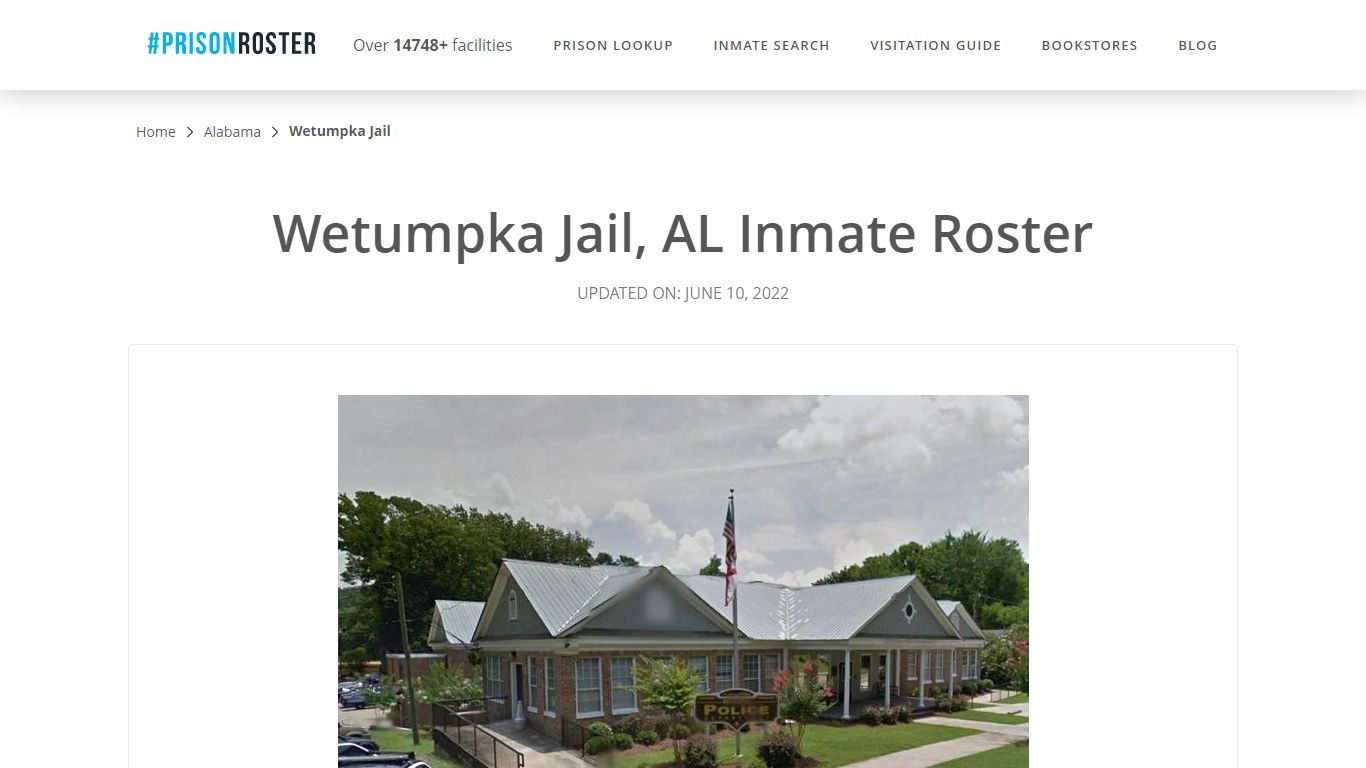 Wetumpka Jail, AL Inmate Roster - Prisonroster